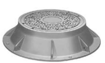 Neenah R-1750-CS Manhole Frames and Covers